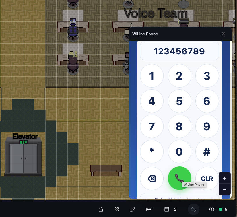 Built-in Soft Phone